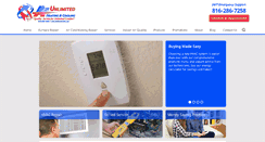 Desktop Screenshot of airunlimitedkc.com